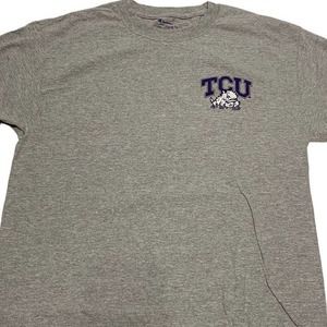 Champion TCU House Divided BU Tee Size M